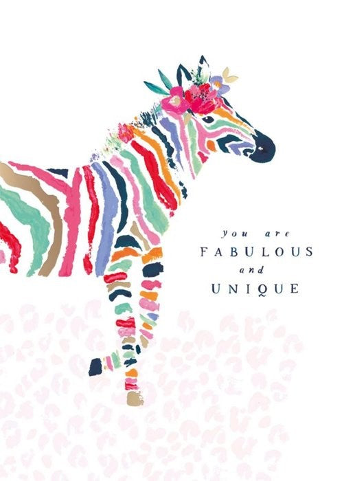 You Are Fabulous And Unique Greeting Card