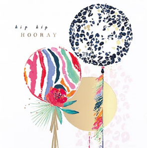 Hip Hip Hooray Greeting Card