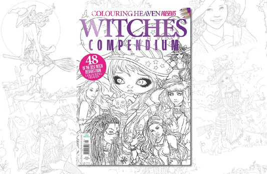 Colouring Heaven's Witches Compendium