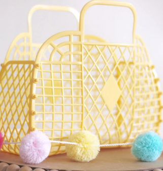 Sun Jellies Retro Basket