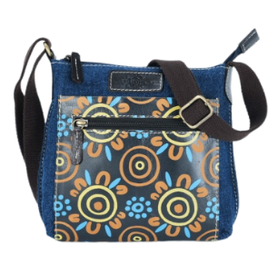 Muralappi Journey Genuine Leather / Canvas Handbag