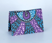 Hand Painted Handcrafted Leather Wallet