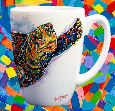 Tracey Keller Turtle Mug