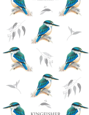 Tea Towel Kingfisher