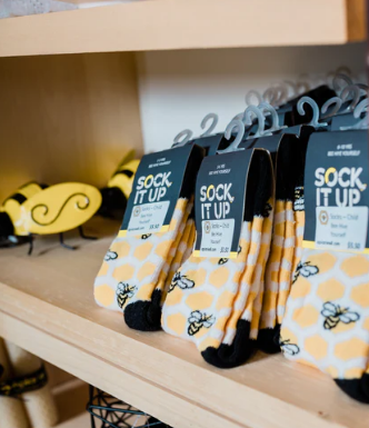 Bee Hive Yourself Sock-it Up Socks