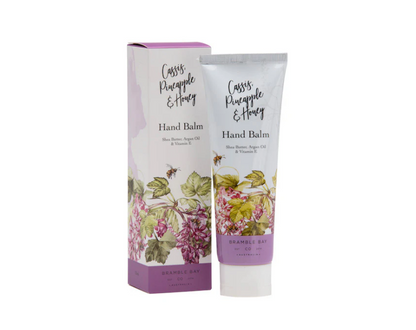 Bramble Bay Co Cassiss, Pineapple & Honey Luxury Hand Balm 