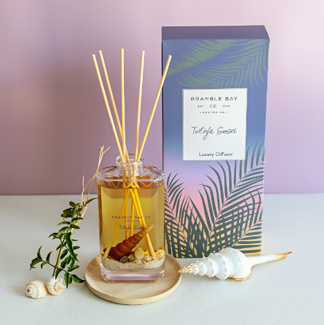 Bramble Bay Co Twilight Sunset Luxury Reed Diffuser