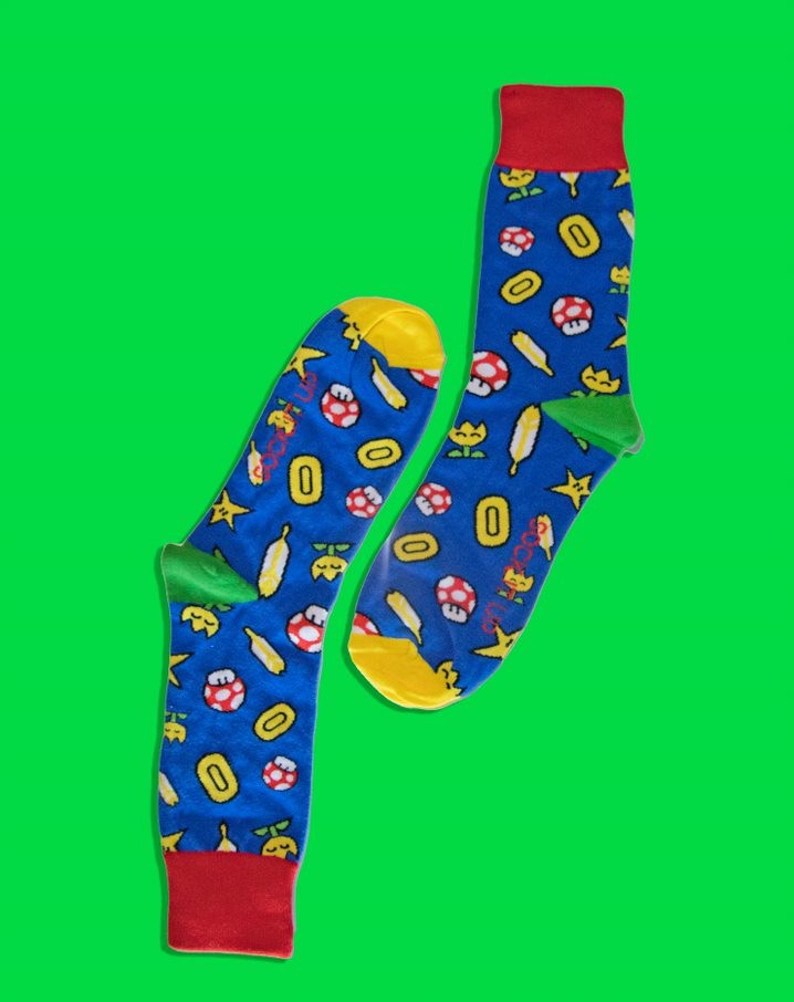 Let's-a Go Sock-it Up Socks