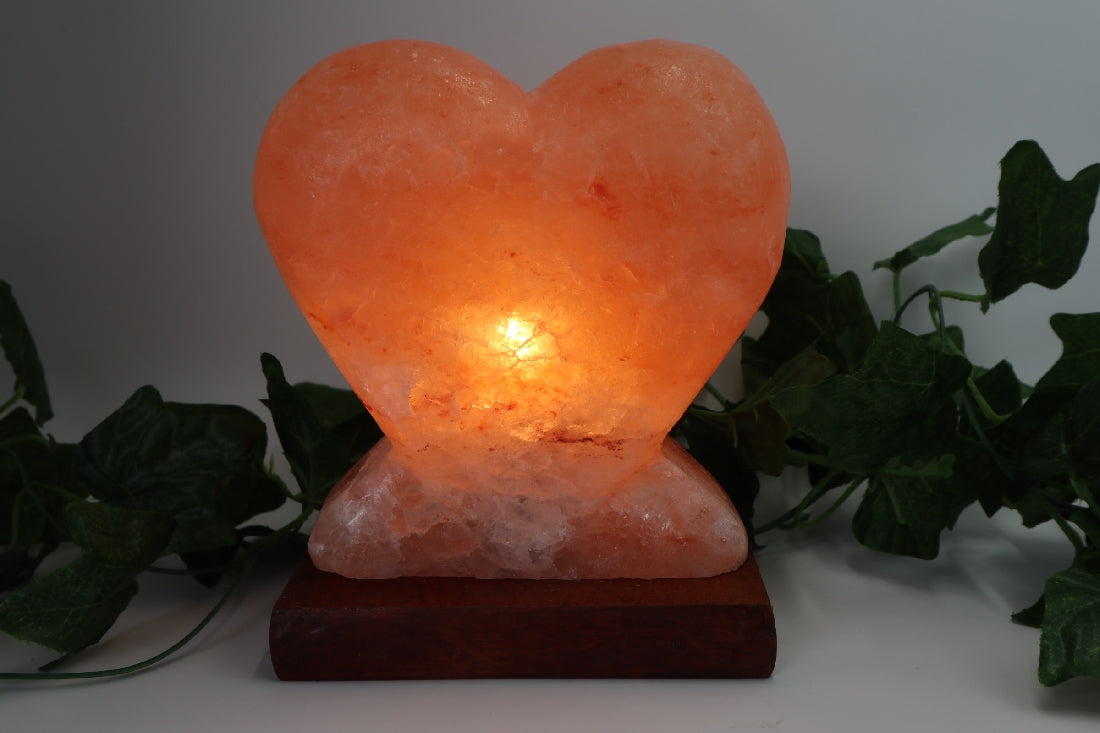 Heart Shape Salt Lamp