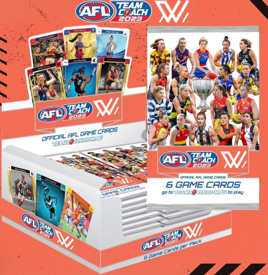 Aflw Teamcoach Game Cards: 2023 