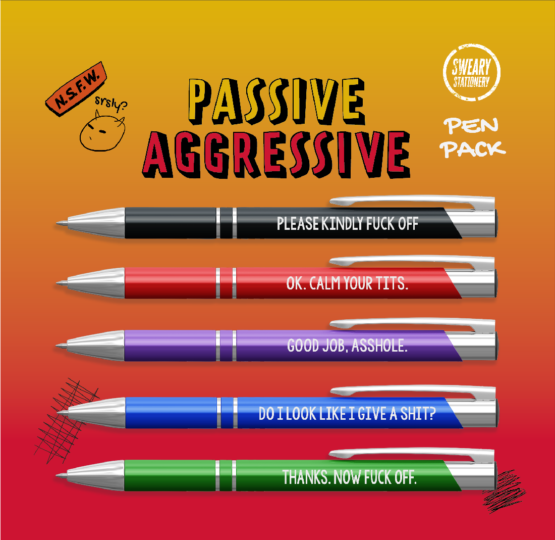 Passive Aggressive Pen Pack