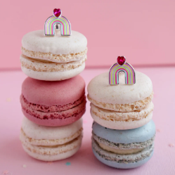 Rainbow Heart Earrings