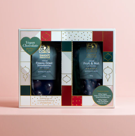 Christmas Vegan Chocolate Perfect Pair Gift Box