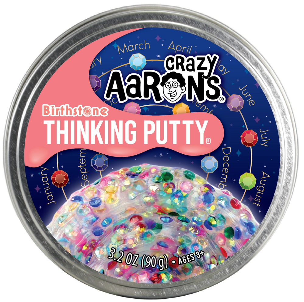 Crazy Aarons' Birthstone Thinking Putty 