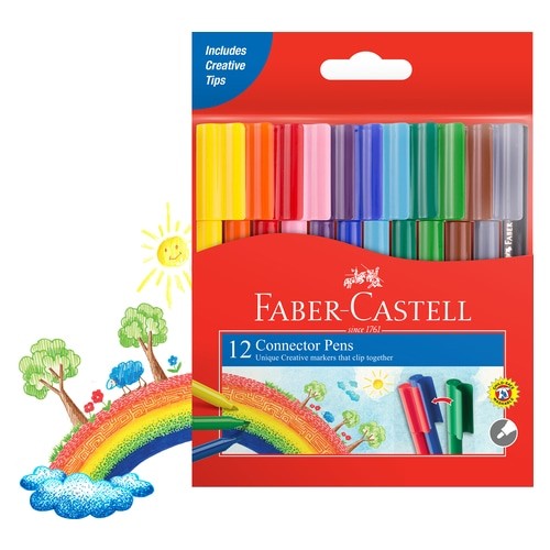 Faber-castell Connector Pens 12 Pack