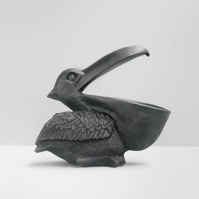 Pelican Bowl Decor Piece