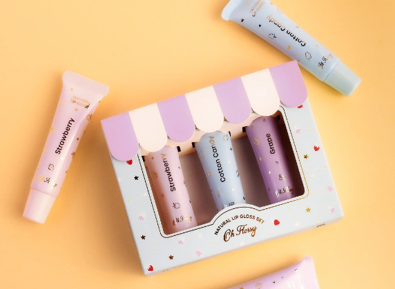 Oh Flossy Natural Lip Gloss Set