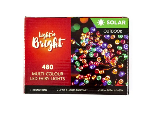 Multicolour Solar Led String Lights