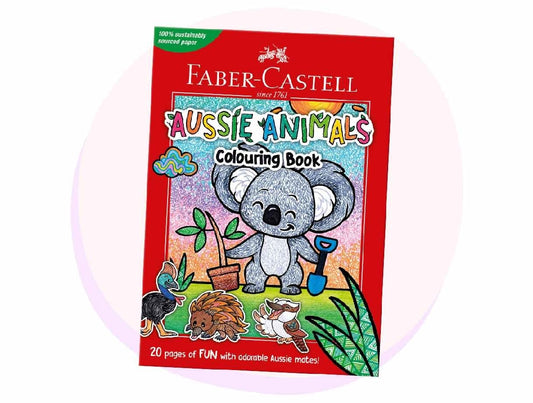 Faber-castell: Aussie Animals Colouring Book
