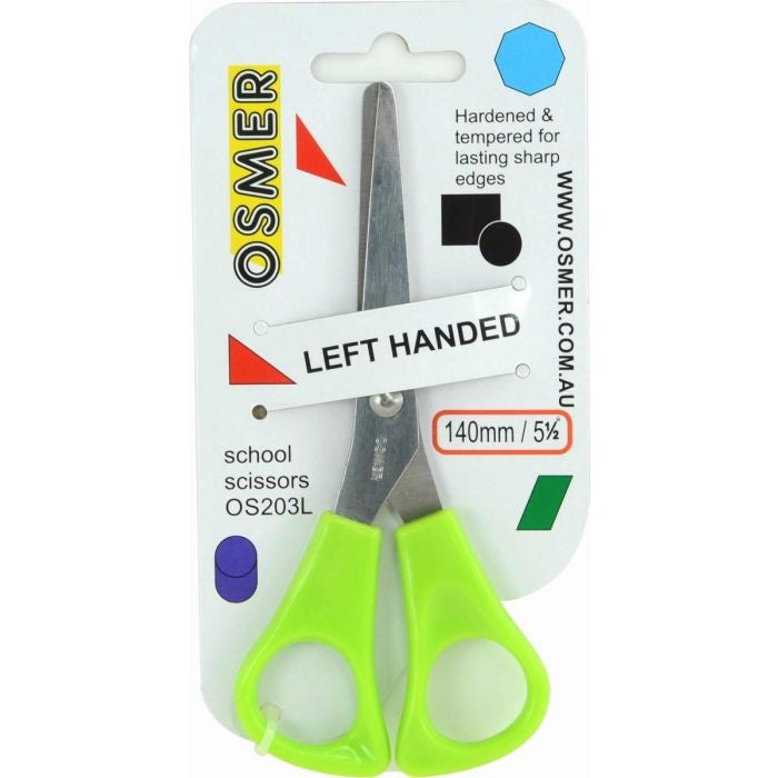 Scissors Osmer Green Left Handed Os158l Each