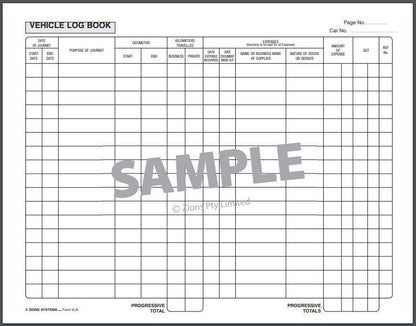 Vehicle Log Book #vlb Large