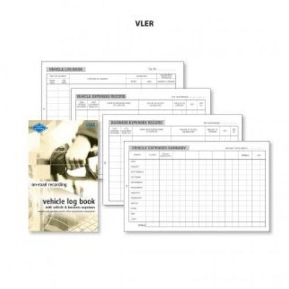 Vehicle Log & Expenses Record Book Zions