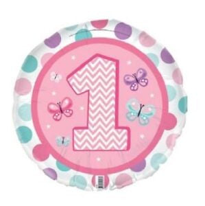 Pink Butterflies No.1 18inch Foil Balloon