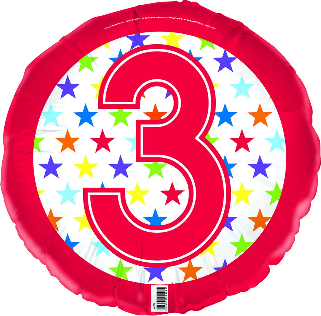 Stars No.3 18inch Foil Balloon