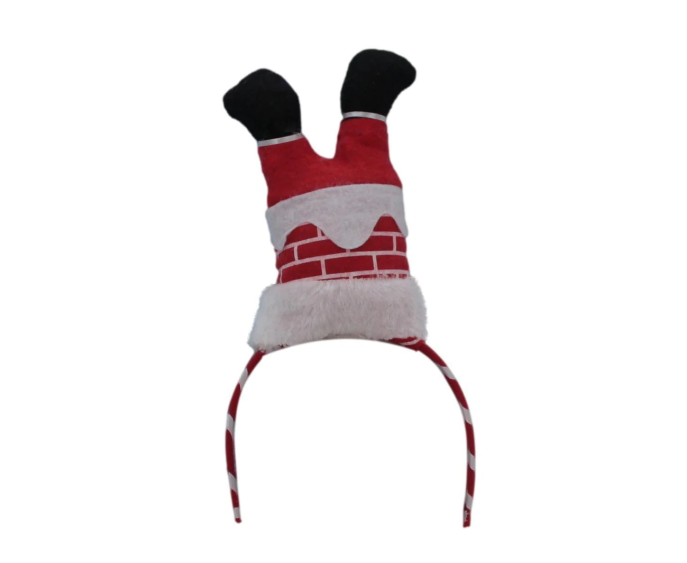 Christmas Headband Stuck In A Chimney