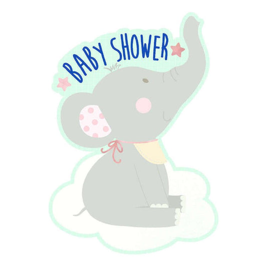 Baby Shower Invites 18.5cm X 13cm 8pk