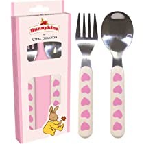 Bunnkykins By Royal Doulton: Fork & Spoon Set