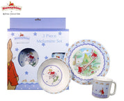 Bunnkykins By Royal Doulton: 3pce Melamine Dinner Set