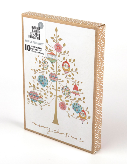 Ovarian Cancer Research Foundation Opulent Magic Premium Charity Christmas Cards