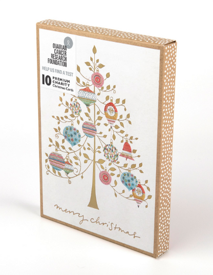 Ovarian Cancer Research Foundation Opulent Magic Premium Charity Christmas Cards