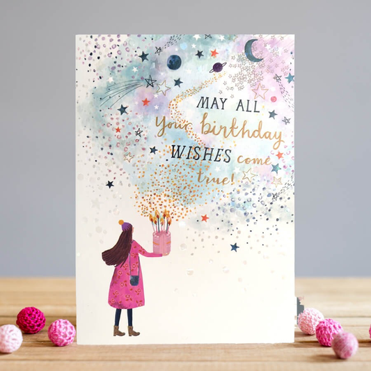 May All Your Birthday Wishes Come True Greeting Card