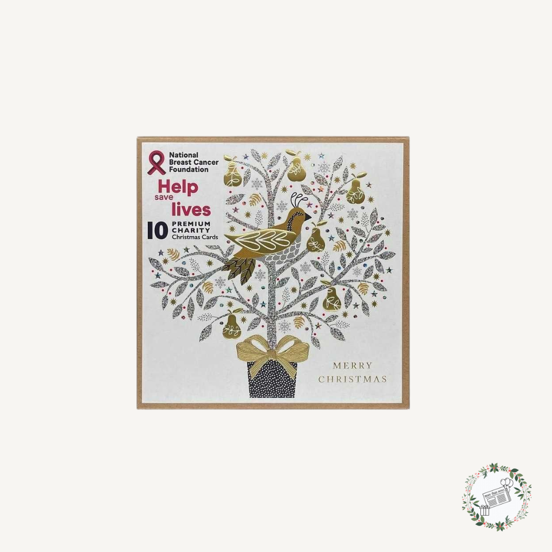 Partridge Pear Premium Charity Christmas Cards 