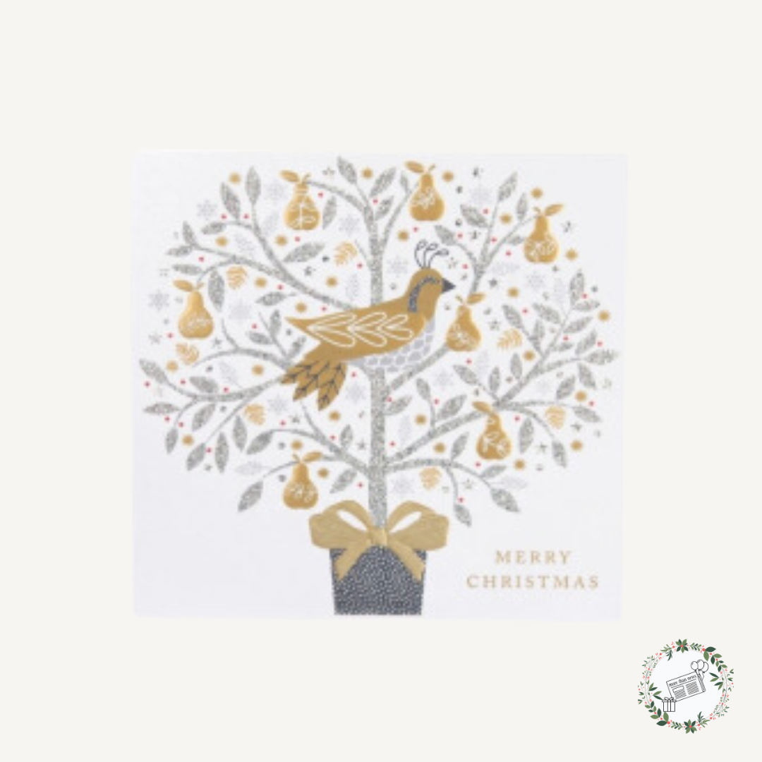 Partridge Pear Premium Charity Christmas Cards 