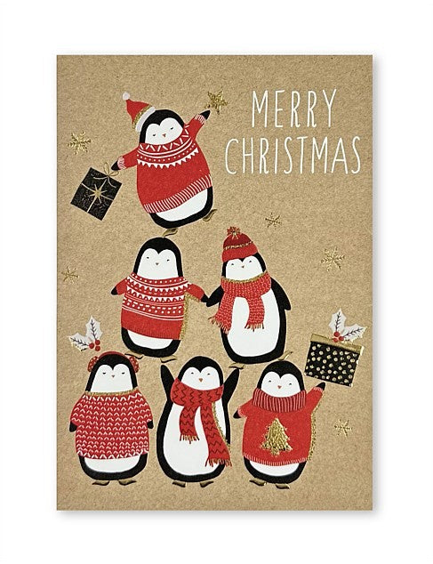 Redkite Foundation Penguin Fun Premium Charity Christmas Cards