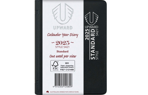 2025 A7 Week To View Upward Standard Diary 