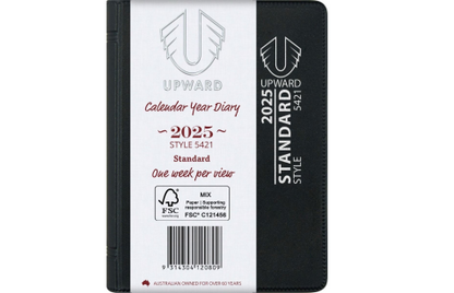 2025 A7 Week To View Upward Standard Diary 