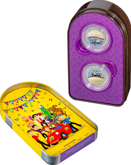 2021 30c The Wiggles 30th Anniversary Uncirculated 2-coin Set