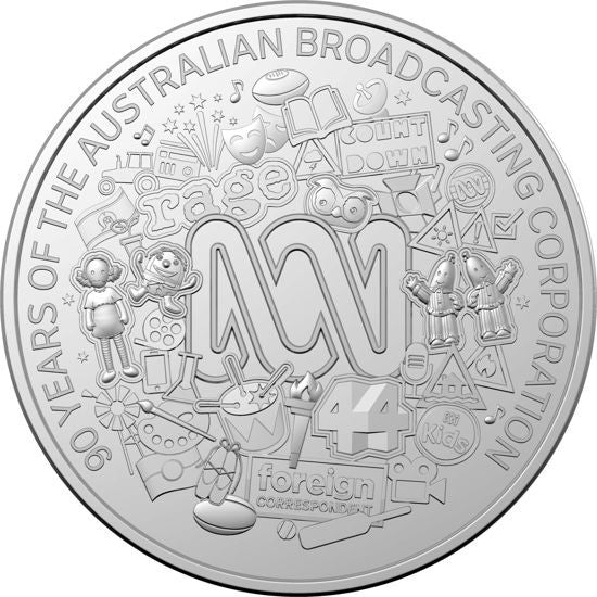 90th Anniversary Of Abc 20c Uncirculated Coin 2022