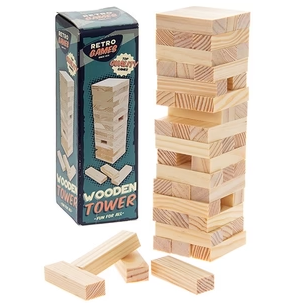 Retro Games Wooden Tower
