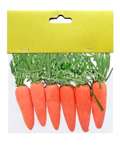 Mini Foam Carrots