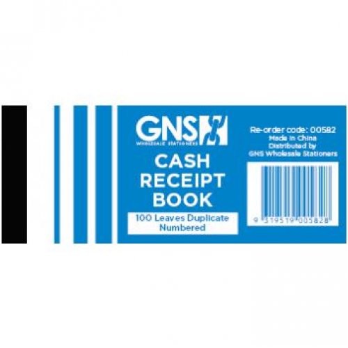 Cash Rec Book #582 G.n.s. Midget Dup