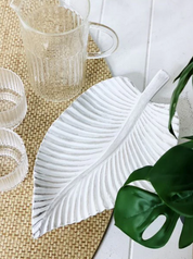 Nara Leaf Decor Tray / Plate