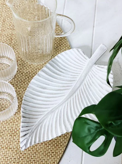 Nara Leaf Decor Tray / Plate