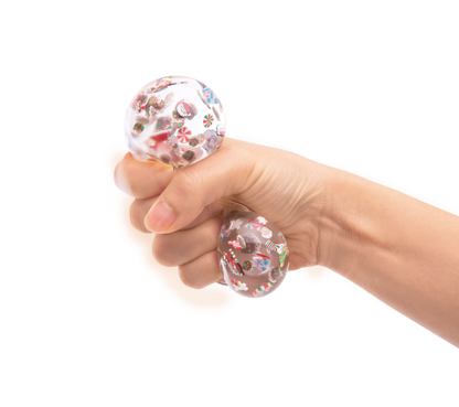 Christmas Confetti Squish Ball