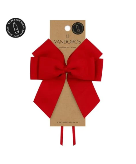 Vandoros Red Ribbon Bow