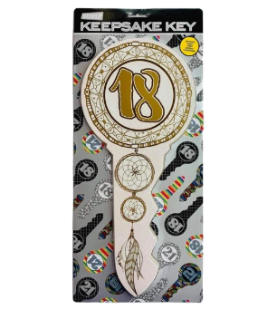 Keepsake Key 18th Birthday – More Than News
